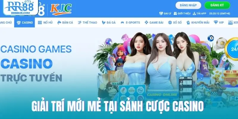Giải trí mới mẻ tại sảnh cược casino nhà cái